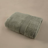 Hectarul - Prosop de baie din bumbac 100%, 50X100 cm, Densitate 550 gr/m², Maisonette Pure, verde oliv